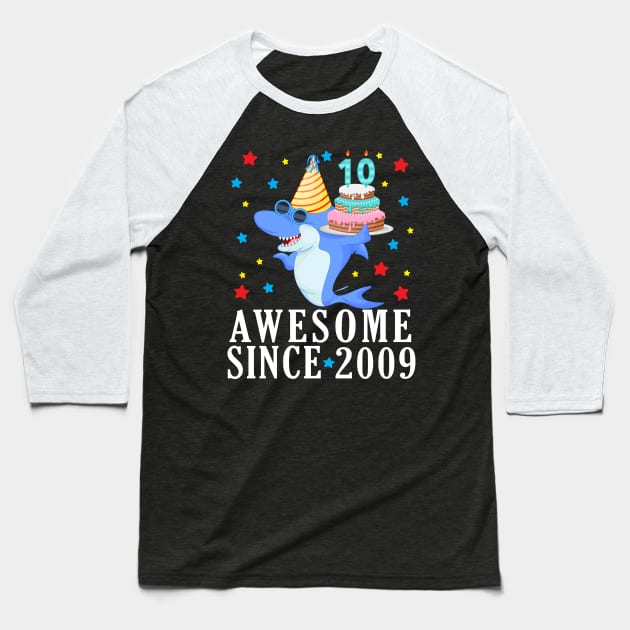 happy birthday awesome since Baseball T-Shirt by Khang_Vu